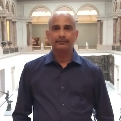 Portrait of Ramesh Poluru.